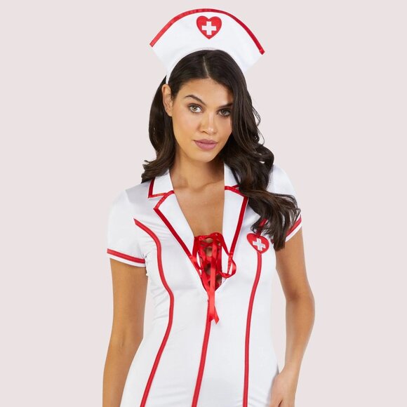 Wolf & Whistle Dresses & Skirts - Wolf & Whistle After Dark 2 Piece Nurse Set Halloween Costume NWT Size Medium M